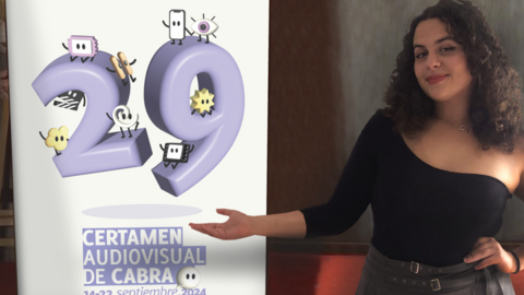 Nerea Molina, autora del cartel del certamen