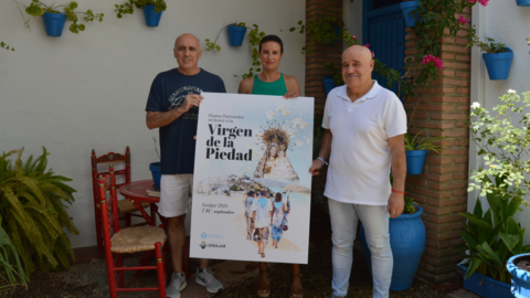 Presentaci&oacute;n del cartel de las fiestas Patronales en honor a la Virgen de la Piedad, en Izn&aacute;jar