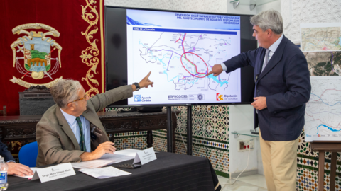 Presentaci&oacute;n del plan de mejora de la red de agua en el sur de la provincia