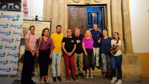 Presentaci&oacute;n de la nueva iluminaci&oacute;n de la Casa de las Columnas de Izn&aacute;jar