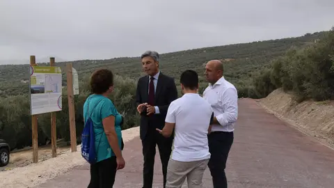 Recepción del Camino del  Pamplinar en Rute
