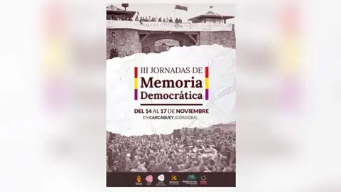 Cartel III Jornadas Memoria Democrática Carcabuey