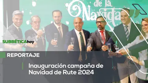 Inauguración campaña Navidad Rute