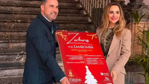 Presentación de la Zambombá de Zuheros en el Palacio de la Merced, sede de Diputación de Córdoba