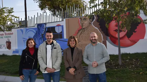 Presentaci&oacute;n Mural Memoria Democr&aacute;tica en Benamej&iacute;