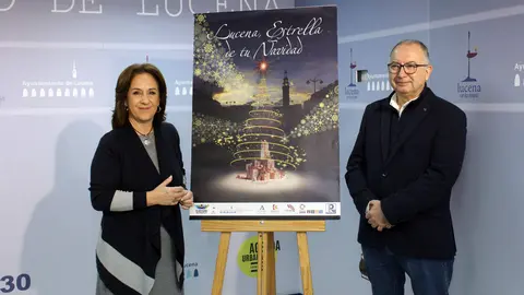 Presentaci&oacute;n del cartel de Navidad de Lucena