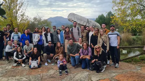 Algunos de los ntegrantes de la asociación de blogueros de Andalucía