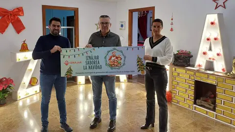 Cartel Iznájar saborea la Navidad