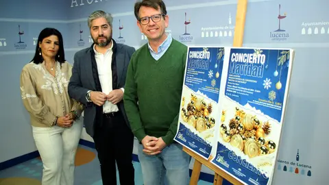 Presentaci&oacute;n concierto de Navidad de Lucena