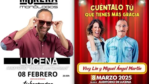 Carteles de Morera y Vivy Lin - Miguel &Aacute;ngel Mart&iacute;n