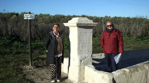 pilar de la fuente del Cortijo Grande del Duque