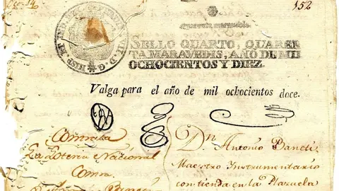 Documento archivo hist&oacute;rico Junta de Andaluc&iacute;a