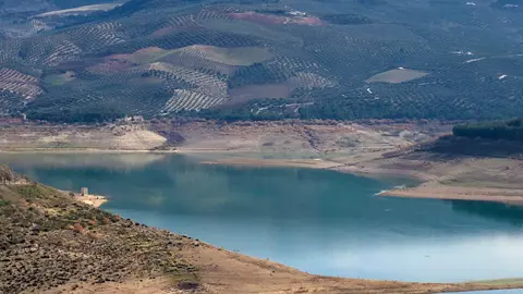 Pantano de Iznájar (enero 2025)