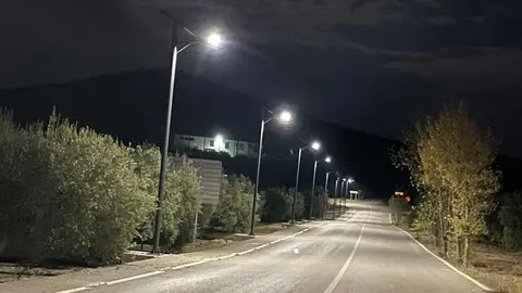 Instalaci&oacute;n del alumbrado en Fuente-Tojar