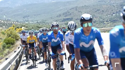 Vuelta a Andaluc&iacute;a en su paso por la Subb&eacute;tica (Foto de archivo)