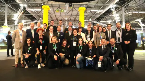 Foto de familia de la Subb&eacute;tica en FITUR 2025