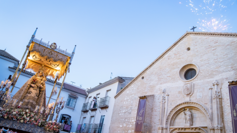 La Virgen de Araceli en Santiago, de paso, el pasado a&ntilde;o