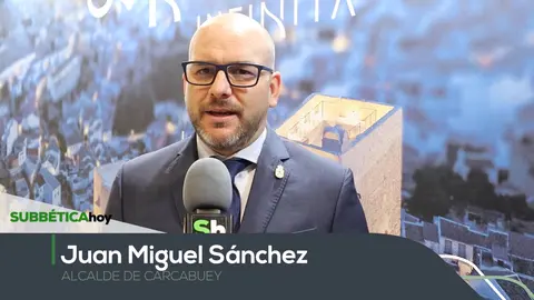 Juan Miguel S&aacute;nchez, alcalde de Carcabuey