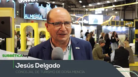 Jes&uacute;s Delgado, concejal de Turismo del Ayuntamiento de Do&ntilde;a Menc&iacute;a