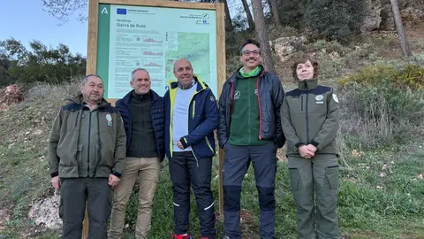 Inauguración del Sendero Pinar de Rute