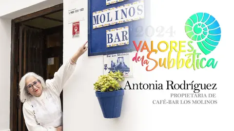 Antonia Rodr&iacute;guez, propietaria de Caf&eacute;-Bar Los Molinos