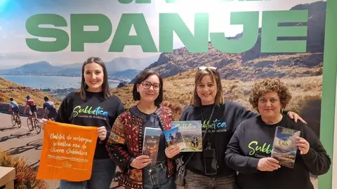 Representantes del CIT, Mancomunidad y Turismo de Rute en Utrecht