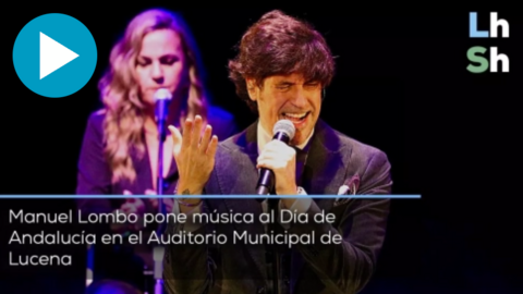 Concierto de Manuel Lombo en el Auditorio Municipal 'Manuel Lara Cantizani' de Lucena