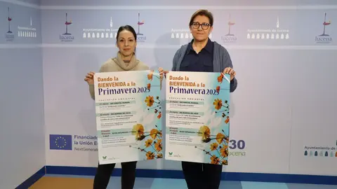 Presentaci&oacute;n de las actividades de primavera del &aacute;rea municipal de Medio Ambiente del ayuntamiento de Lucena
