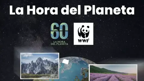 Fragmento del cartel La Hora del Planeta