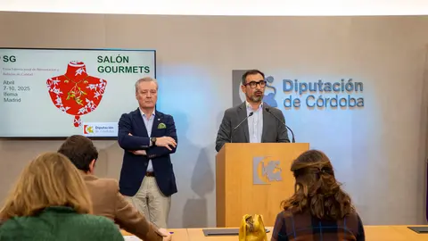 Un instante durante la presentaci&oacute;n en la sede de la Diputaci&oacute;n de C&oacute;rdoba