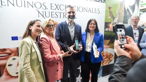 Representantes de las DOP de aceites de Lucena, Priego de C&oacute;rdoba y Baena, en la 28 edici&oacute;n de la Feria Gourmets de Madrid