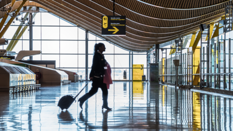Imagen de un aeropuerto. Freepik