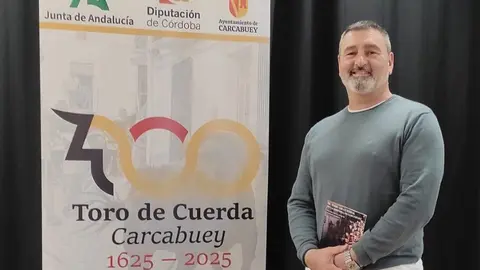 Francisco Luque, presidente de la Asociaci&oacute;n de Toro de Cuerda de Carcabuey