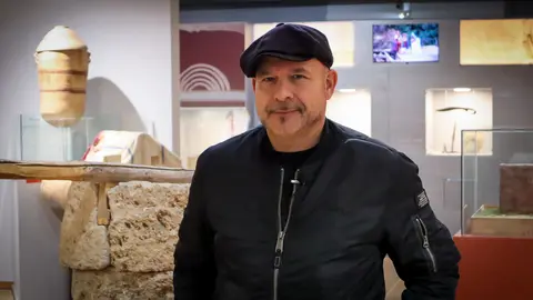 Ignacio Mu&ntilde;iz, durante la entrevista a Subb&eacute;ticaHoy en las instalaciones del Museo Hist&oacute;rico Arqueol&oacute;gico de Almedinilla