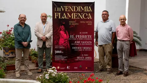 Presentaci&oacute;n de la Vendimia Flamenca de Doña Mencía 2025 en la sede de la Diputaci&oacute;n