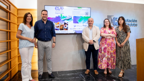 Presentaci&oacute;n de la Escuela Libre de Artes pl&aacute;sticas en la Diputaci&oacute;n Provincial