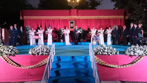 Corte de Honor de la Real Feria y Fiestas 2024 (archivo)