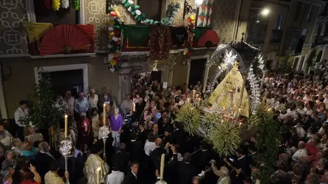 Procesi&oacute;n solemne de la Patrona de Cabra. (Imagen de archivo)