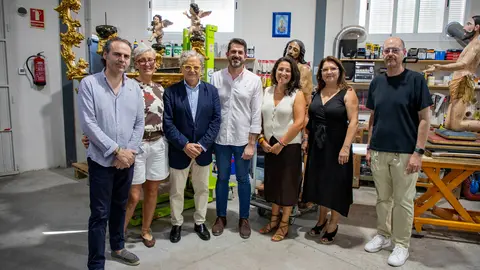 Visita al taller de Ana Infante en Luque