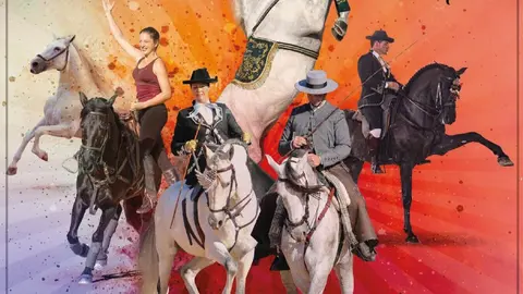 Un fragmento del cartel del Festival de Arte Ecuestre que tendr&aacute; lugar el d&iacute;a 20 de septiembre en el Coso de las Canteras