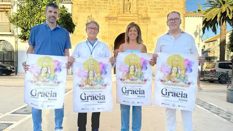 Presentación del cartel anunciador para las fiestas patronales de Benamej&iacute;
