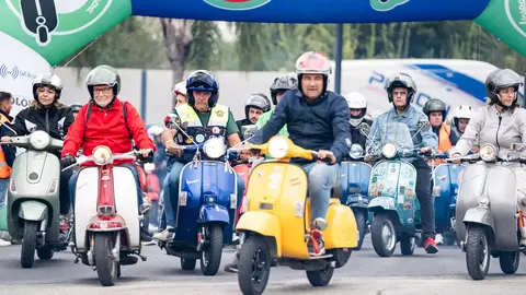 Ruta Vespa Subbetica 2024 (Imagen de archivo)