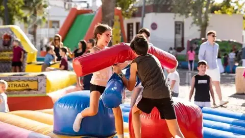 Una imagen de la fiesta de los niños (Foto de archivo)