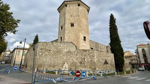 Una imagen del Castillo del Moral en la ma&ntilde;ana de ayer.