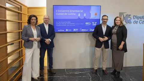 Presentaci&oacute;n del II Encuentro Empresarial Ciudad de Lucena en la Diputaci&oacute;n de C&oacute;rdoba