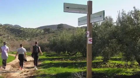 Ruta de los Barrancos de Fuente-T&oacute;jar. (Imagen de archivo).