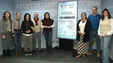 Presentaci&oacute;n de las actividades del D&iacute;a Internacional de las Personas con Discapacidad.