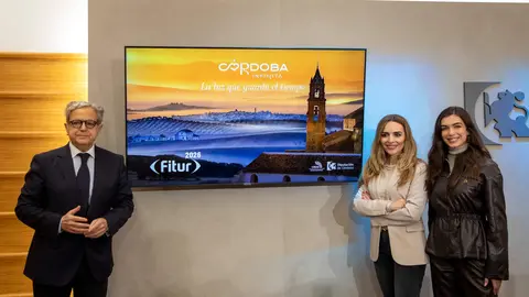 Un instante durante la presentación para FITUR 2026.