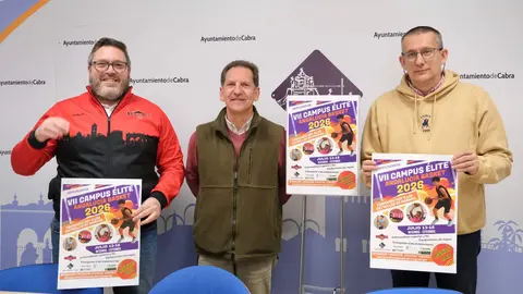 Presentación VII Campus Élite Andalucía Basket, en Cabra.
