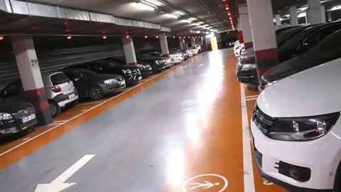 Parking de la Plaza Nueva en Lucena.